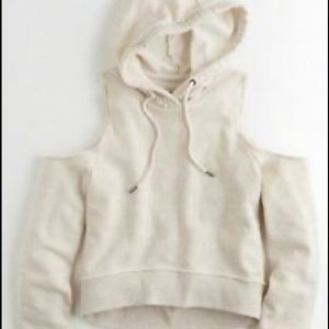 Hollister open shoulder hoodie